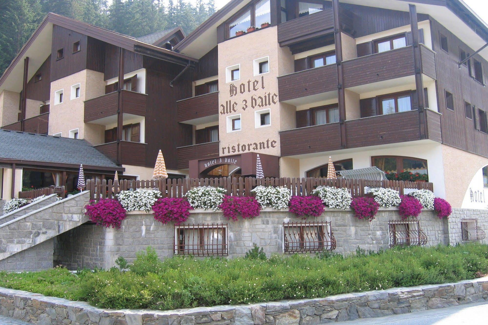 Hotel Alle Tre Baite Santa Caterina di Valfurva Exterior foto